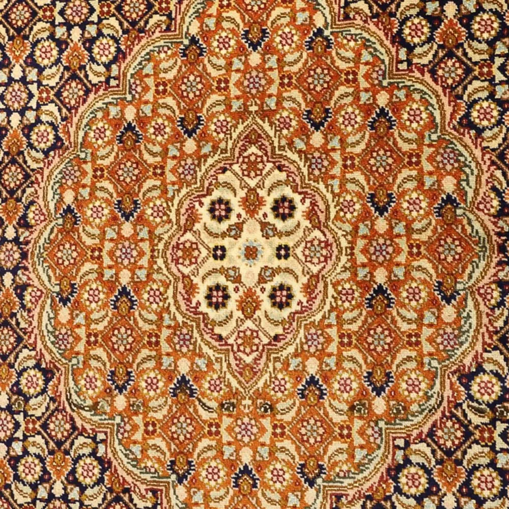 Perserteppich - Täbriz - Royal - Royal - 153 x 101 cm - dunkelbeige