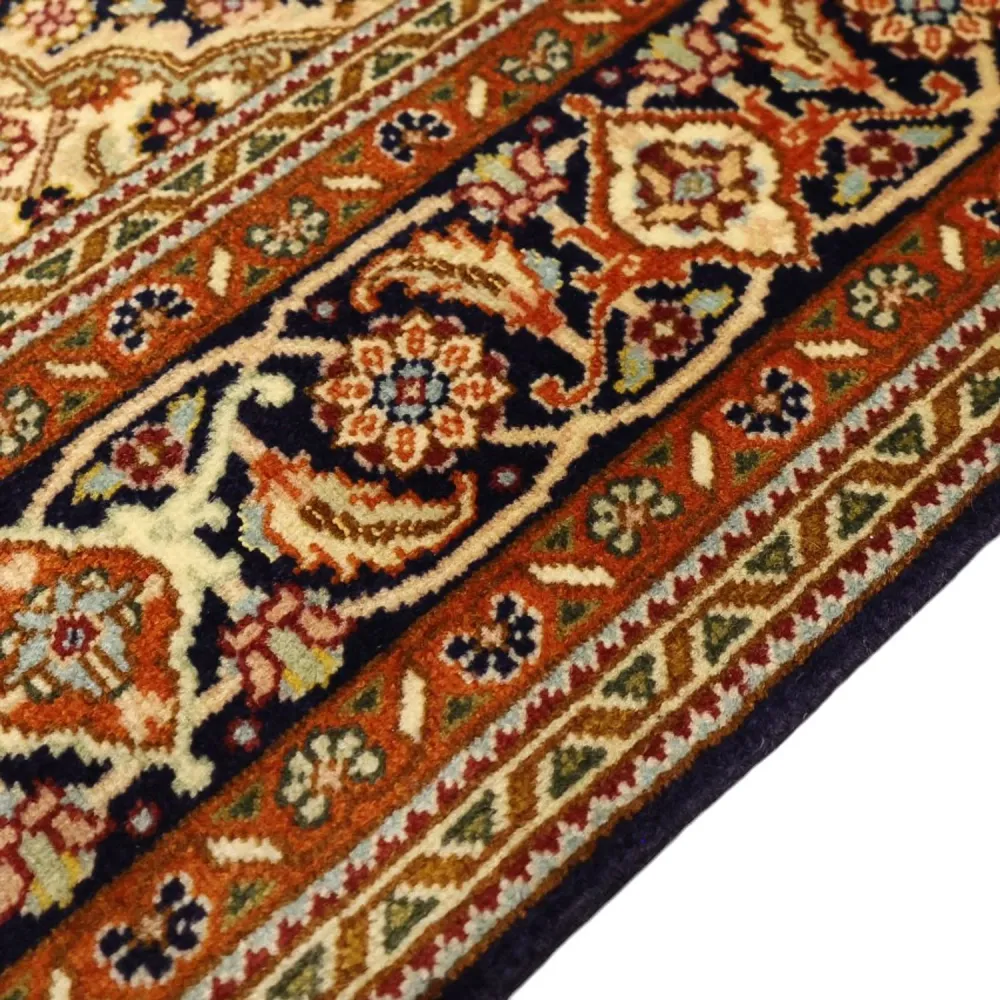 Perserteppich - Täbriz - Royal - Royal - 153 x 101 cm - dunkelbeige