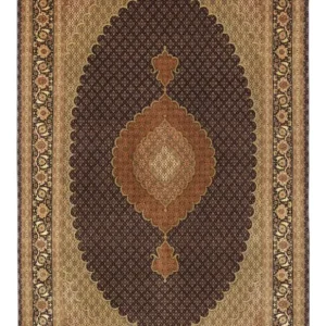 Perserteppich - Täbriz - Royal - Royal - 309 x 199 cm - dunkelbeige