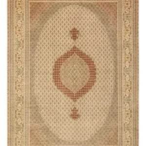 Perserteppich - Täbriz - Royal - Royal - 357 x 248 cm - hellbeige