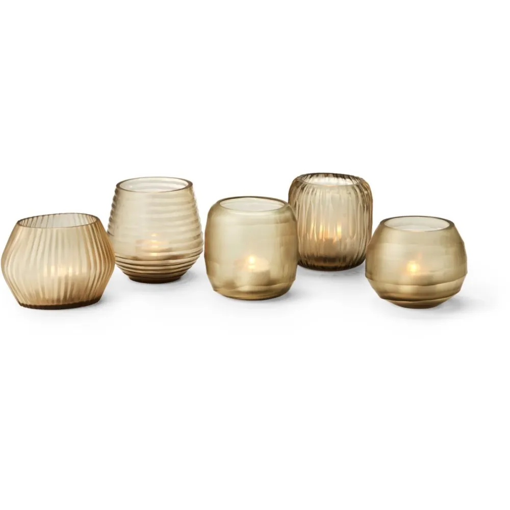 Philippi Terra Teelichthalter - 5er-Set