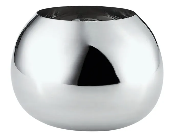 PHILIPPI Vase Bella S Inox ø 16x12 cm