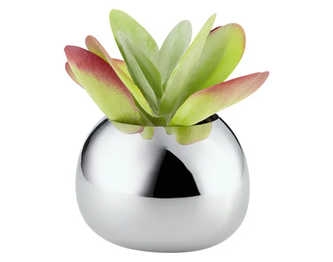 PHILIPPI Vase Bella S Inox ø 16x12 cm