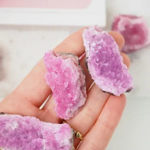 Pink Cobalto Calcite Specimen ca. xx cm - aus Marokko
