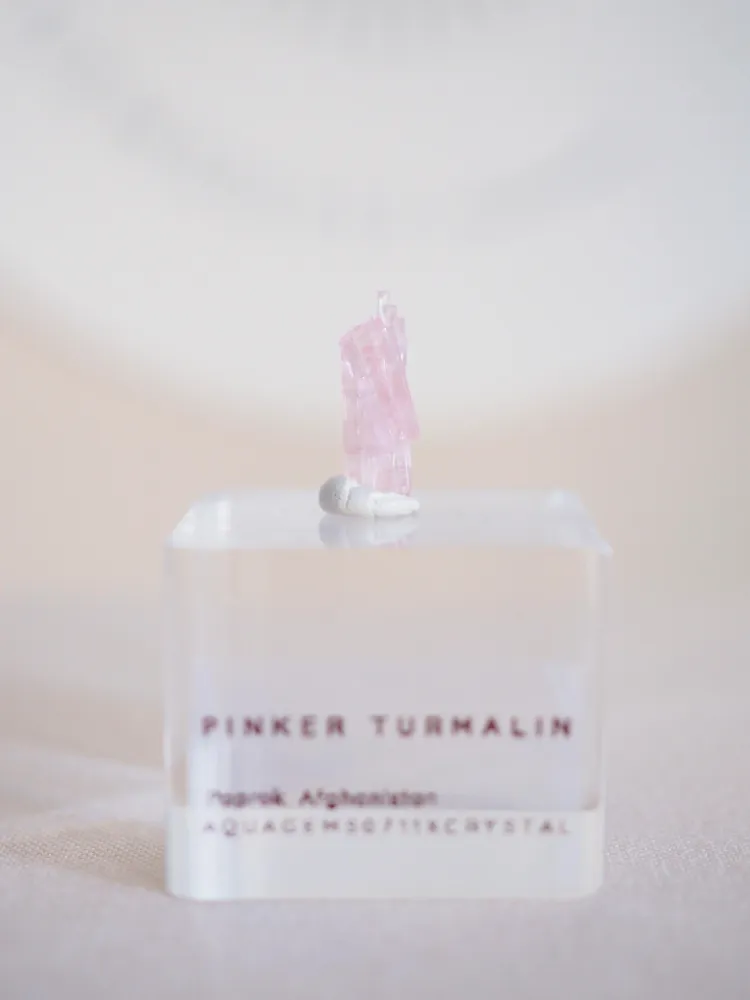 Pinker Turmalin - aus Paprok Afghanistan