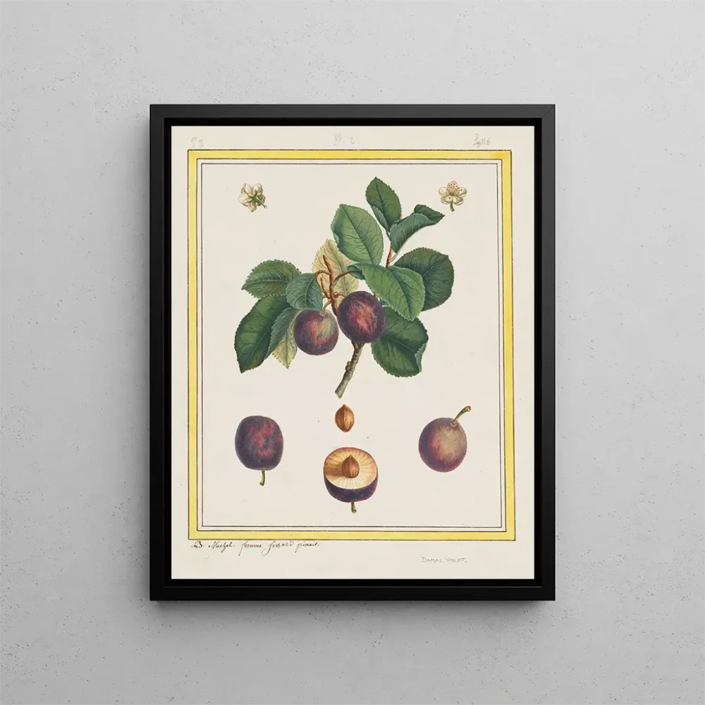Prunentafel von Damaskus - B. Michel | Kunstdruck