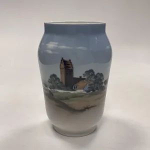 Royal Copenhagen Art Nouveau Vase - Landsbykirke No. 2843A/108