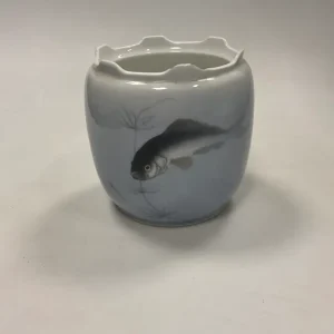 Royal Copenhagen Art Nouveau Vase med Fisk No. 169 / 104