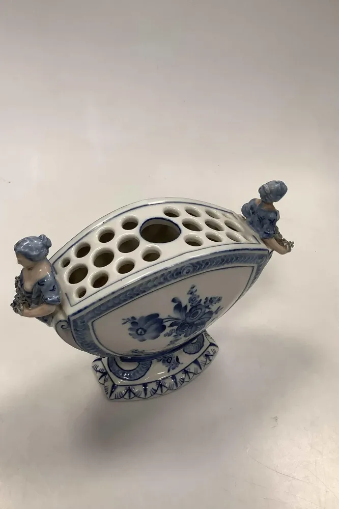 Royal Copenhagen Blaue Blume Geschweißte Bouquetière Nr. 1572