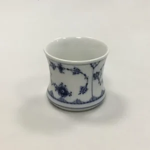 Royal Copenhagen Blaue kannelierte Vase Nr. 2158