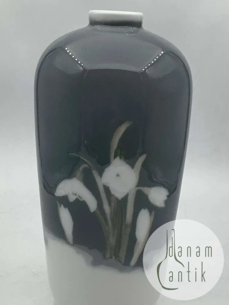 Royal Copenhagen Jugendstil Vase Unique von Marianne Høst Nr. 5295