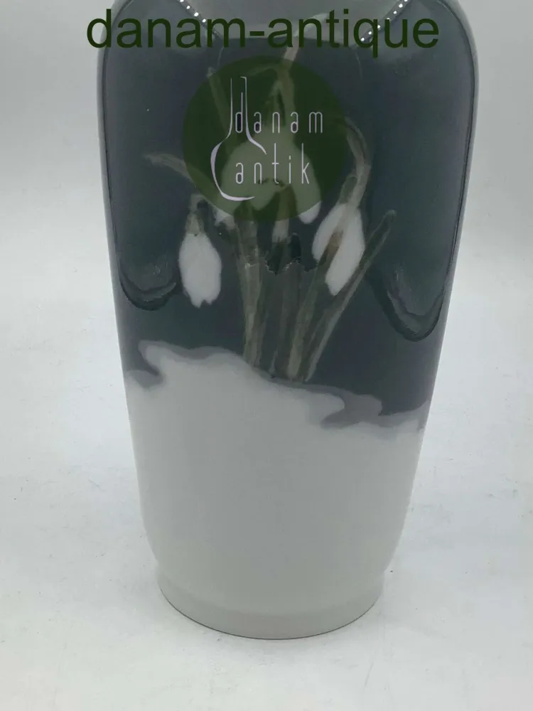 Royal Copenhagen Jugendstil Vase Unique von Marianne Høst Nr. 5295
