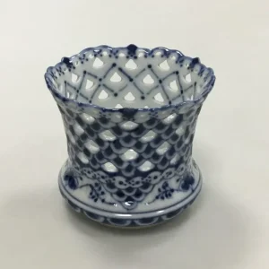 Royal Copenhagen Muschelmalet Helblonde Vase/Zigarettenbecher Nr. 369 (1015)