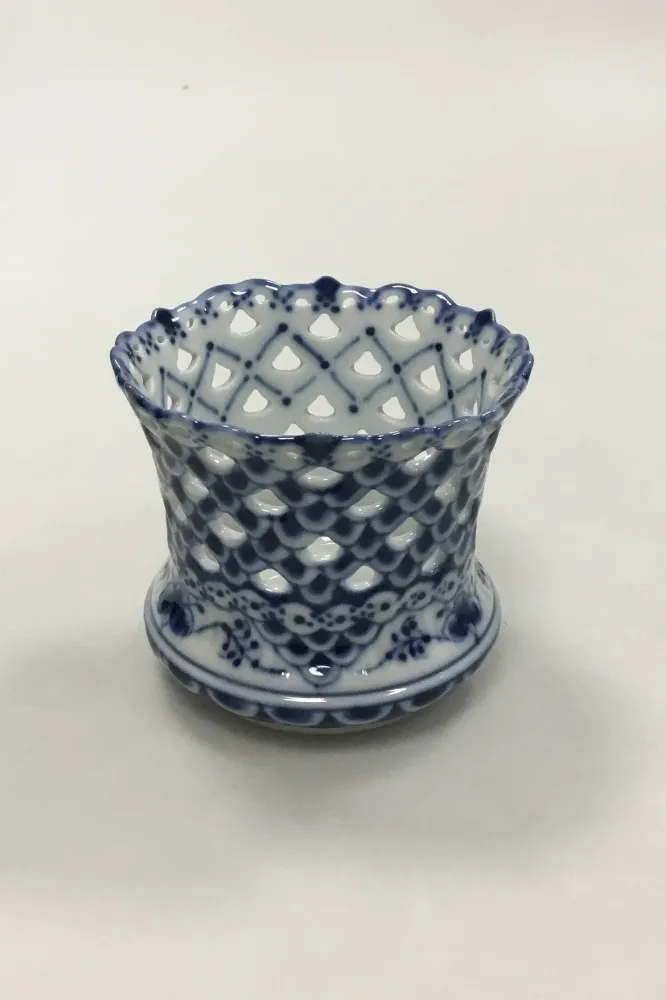 Royal Copenhagen Muschelmalet Helblonde Vase/Zigarettenbecher Nr. 369 (1015)