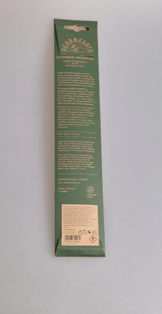 Räucherstäbchen Matcha - Herb & Earth
