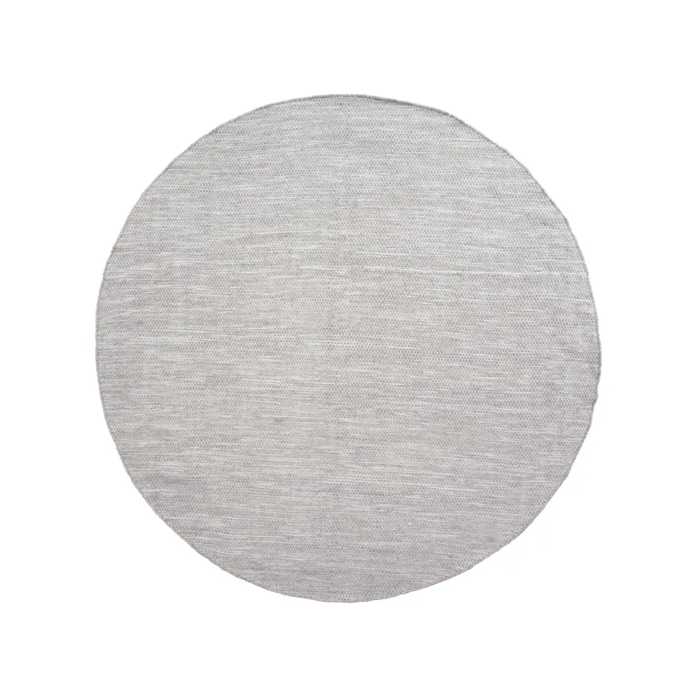 Rundteppich ADONIC MIST - STEEL grau