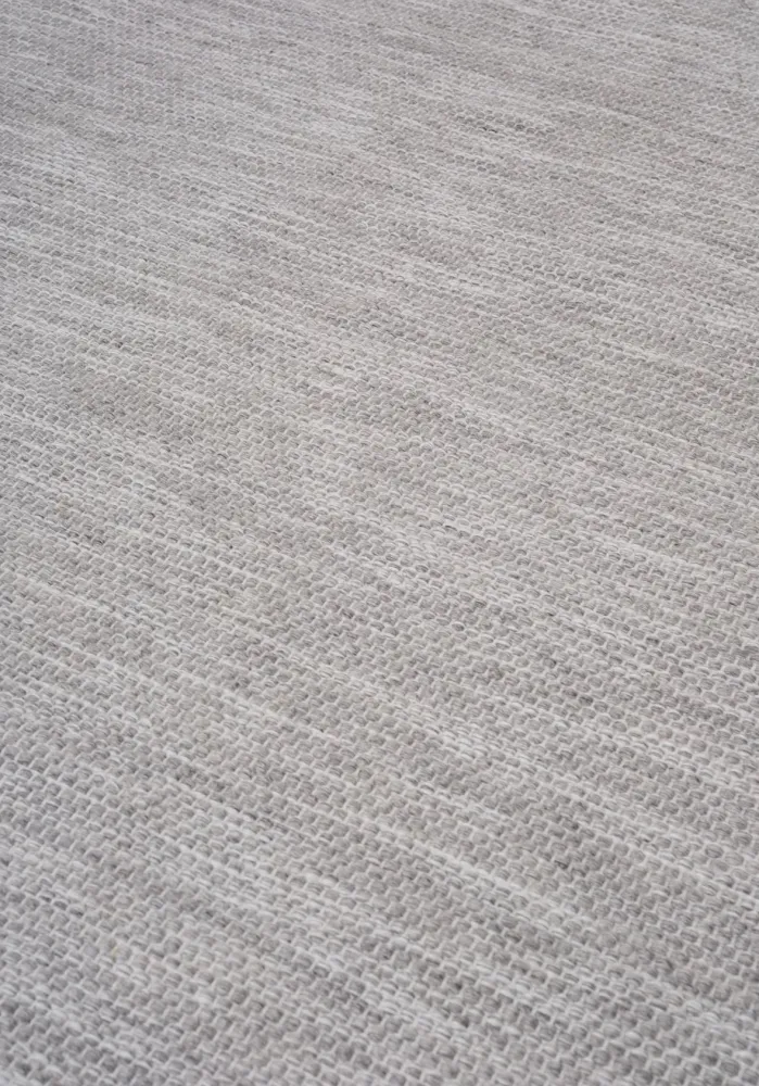Rundteppich ADONIC MIST - STEEL grau