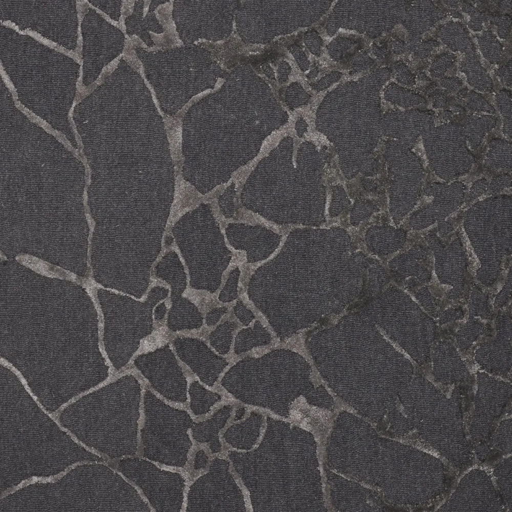 Rundteppich MARMO - CHARCOAL dunkelgrau