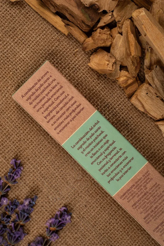 Sagrada Madre - Palo Santo - Patchouli - Räucherstäbchen