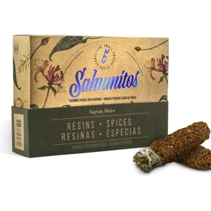 Sagrada Madre – Sahumito - Räucherbündel Mix Harze & Gewürze - 5 Stk.
