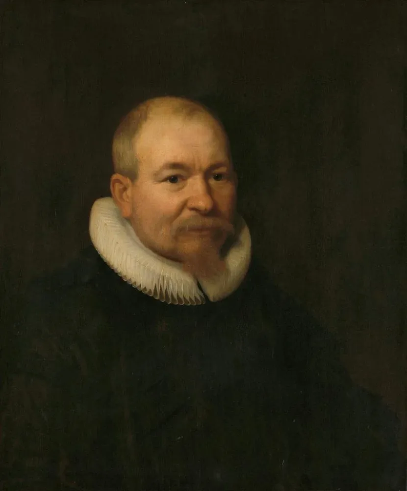Samuel van Lansbergen (verstorben 1669), Prediger Rotterdam - Bartholomeus van der Helst | Kunstdruck