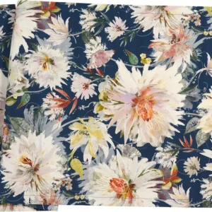 Sander Tischläufer Flowerful 50x140cm petrol