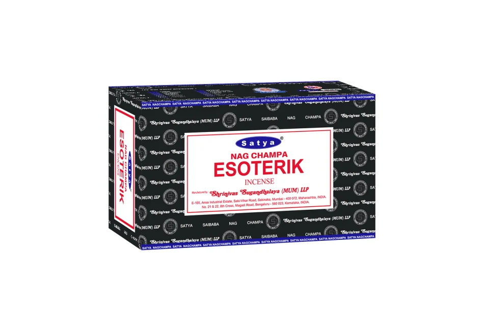 Satya - Esoterik – Räucherstäbchen – 15 g Schachtel (ca. 12–15 Stäbchen)