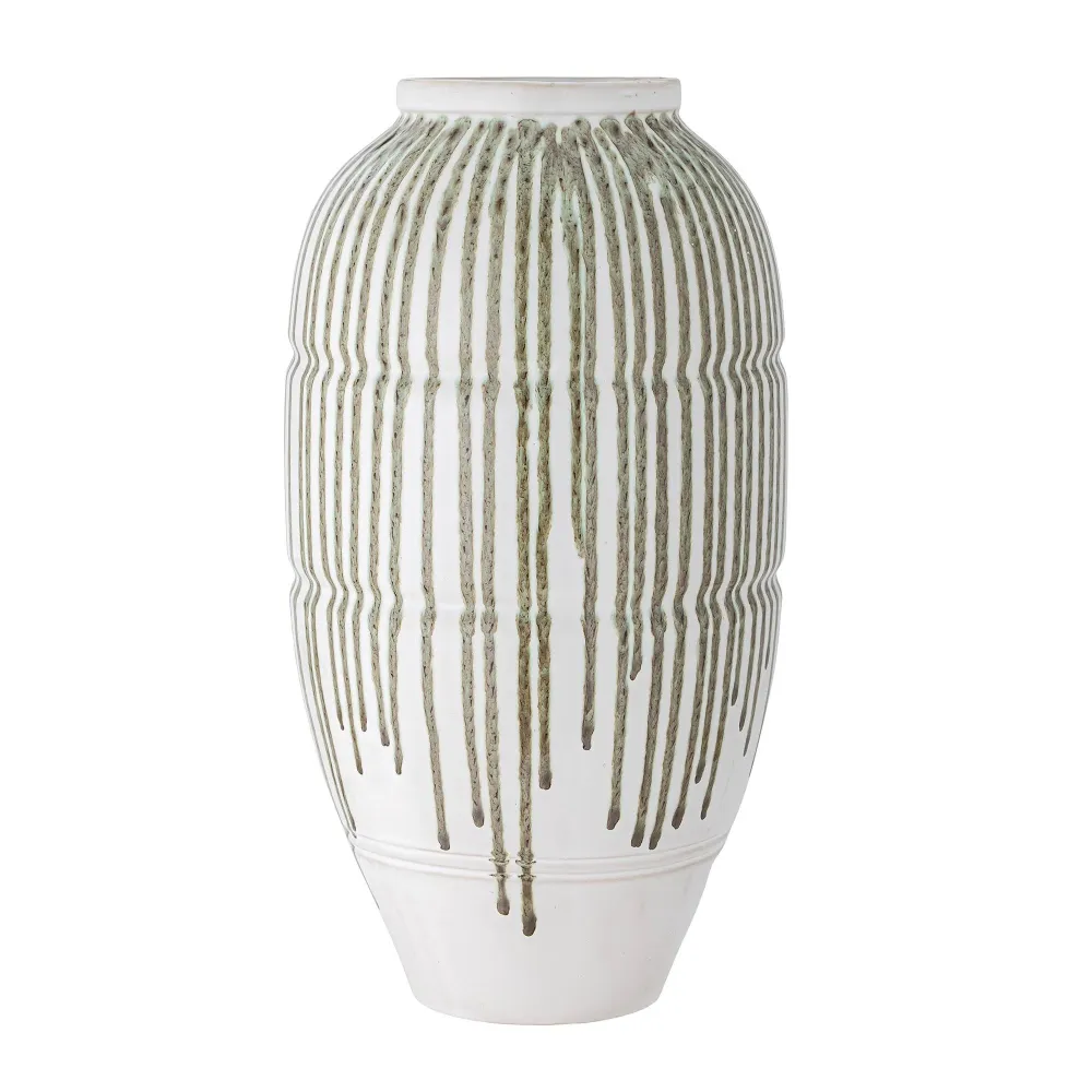Scarlet Vase, Grün, Steingut