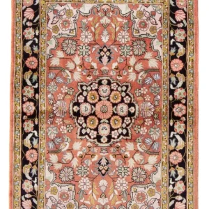 Seidenteppich - China Seide - 93 x 62 cm - rot