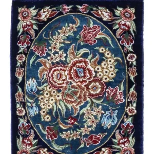 Seidenteppich - Ghom Seide - Premium 40 x 28 cm Fußmatte