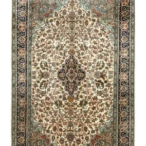 Seidenteppich - Kaschmir Seide 150 x 95 cm Teppichbrücke
