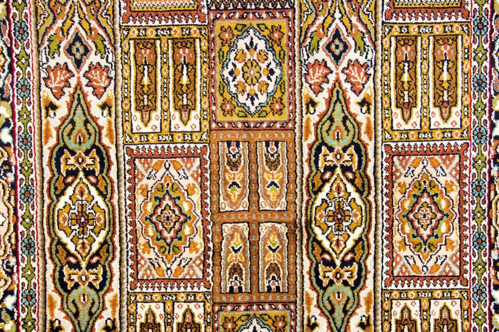 Seidenteppich - Kaschmir Seide 157 x 93 cm Teppichbrücke