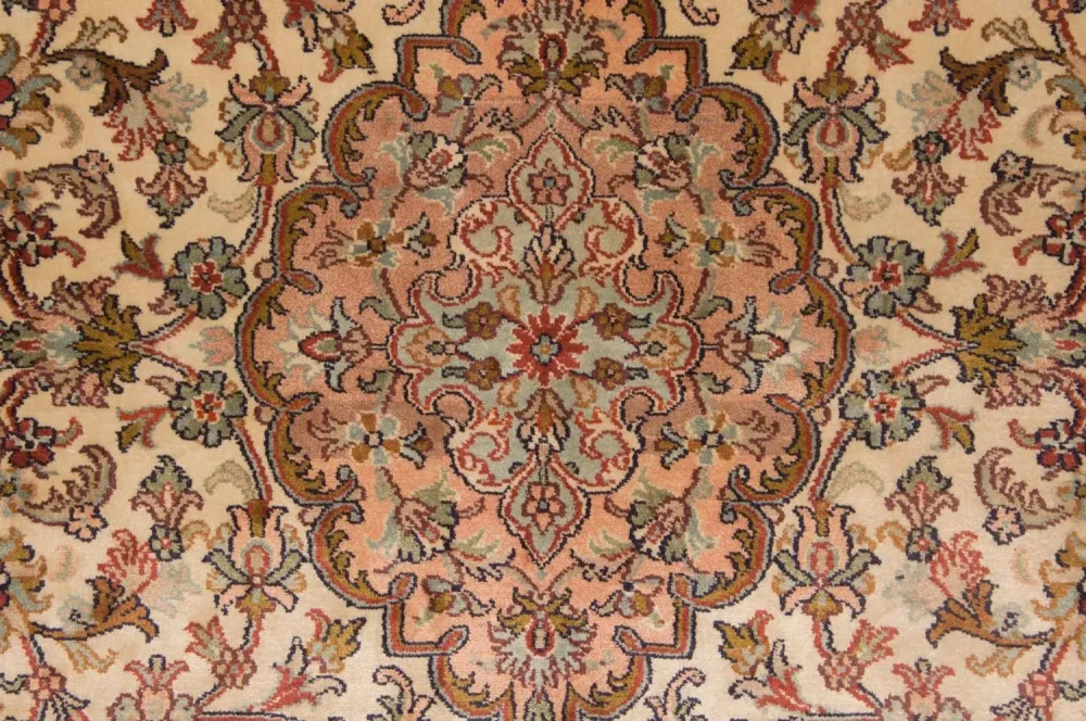 Seidenteppich - Kaschmir Seide 164 x 94 cm Teppichbrücke