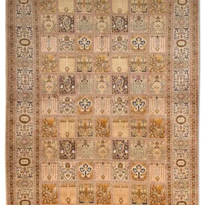 Seidenteppich - Kaschmir Seide 240 x 157 cm Teppich Wohnzimmer