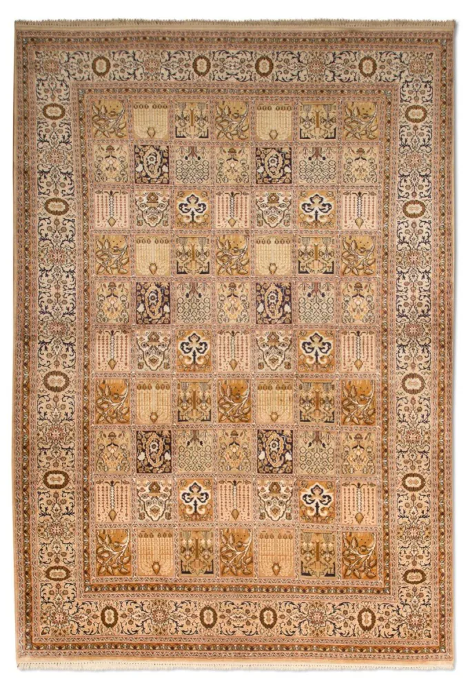 Seidenteppich - Kaschmir Seide 240 x 157 cm Teppich Wohnzimmer