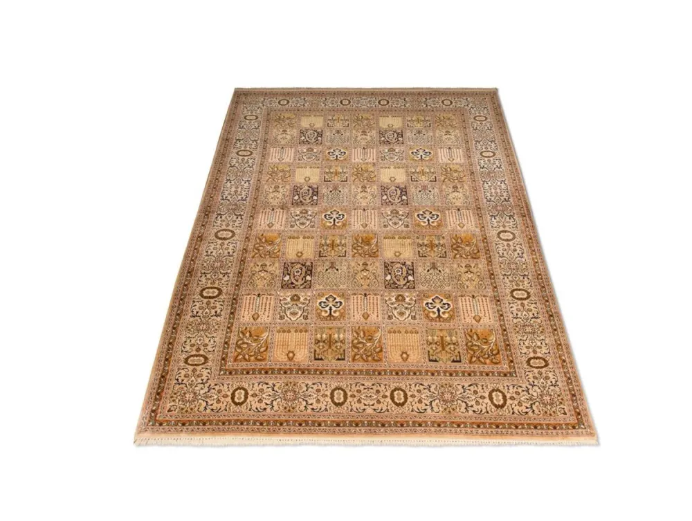 Seidenteppich - Kaschmir Seide 240 x 157 cm Teppich Wohnzimmer