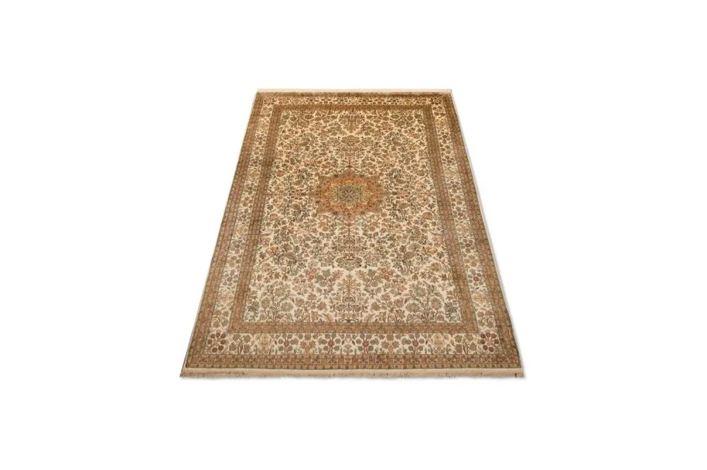 Seidenteppich - Kaschmir Seide 295 x 173 cm Teppich Wohnzimmer