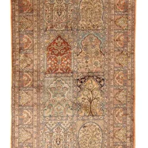 Seidenteppich - Kaschmir Seide 310 x 94 cm Teppichläufer