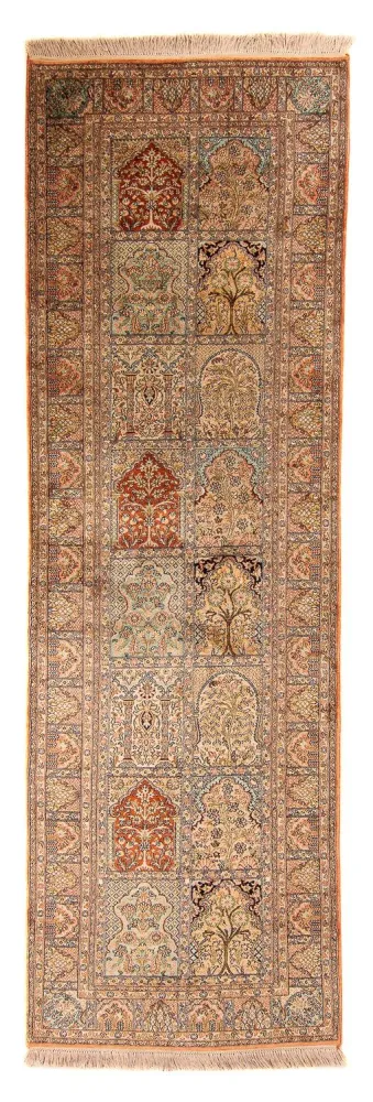 Seidenteppich - Kaschmir Seide 310 x 94 cm Teppichläufer