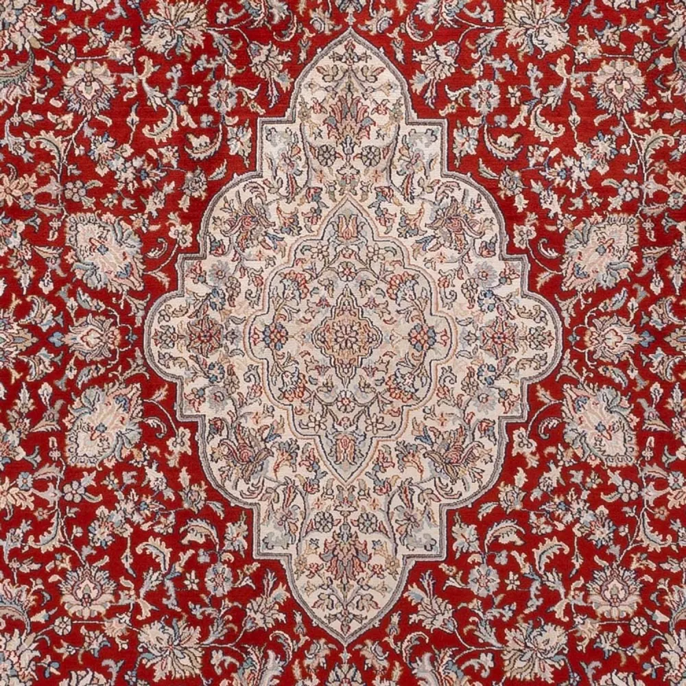 Seidenteppich - Kaschmir Seide - 332 x 245 cm - rot