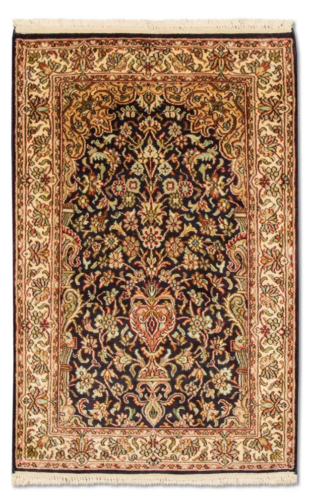Seidenteppich - Kaschmir Seide 94 x 60 cm Fußmatte