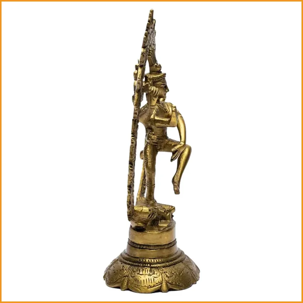 SHIVA Nataraj - Hinduismus - Messing - 20cm