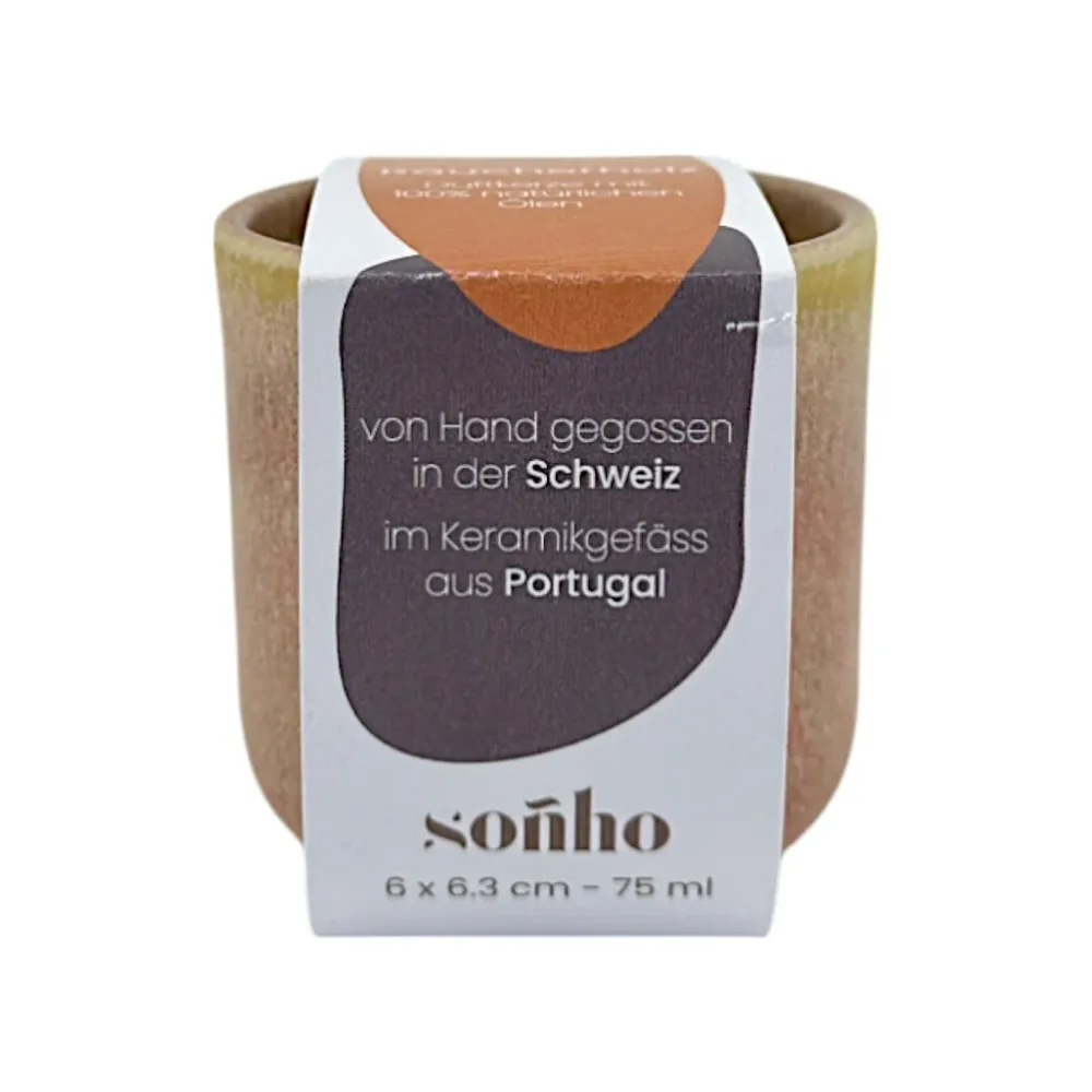 soñho - Duftkerze Räucherholz