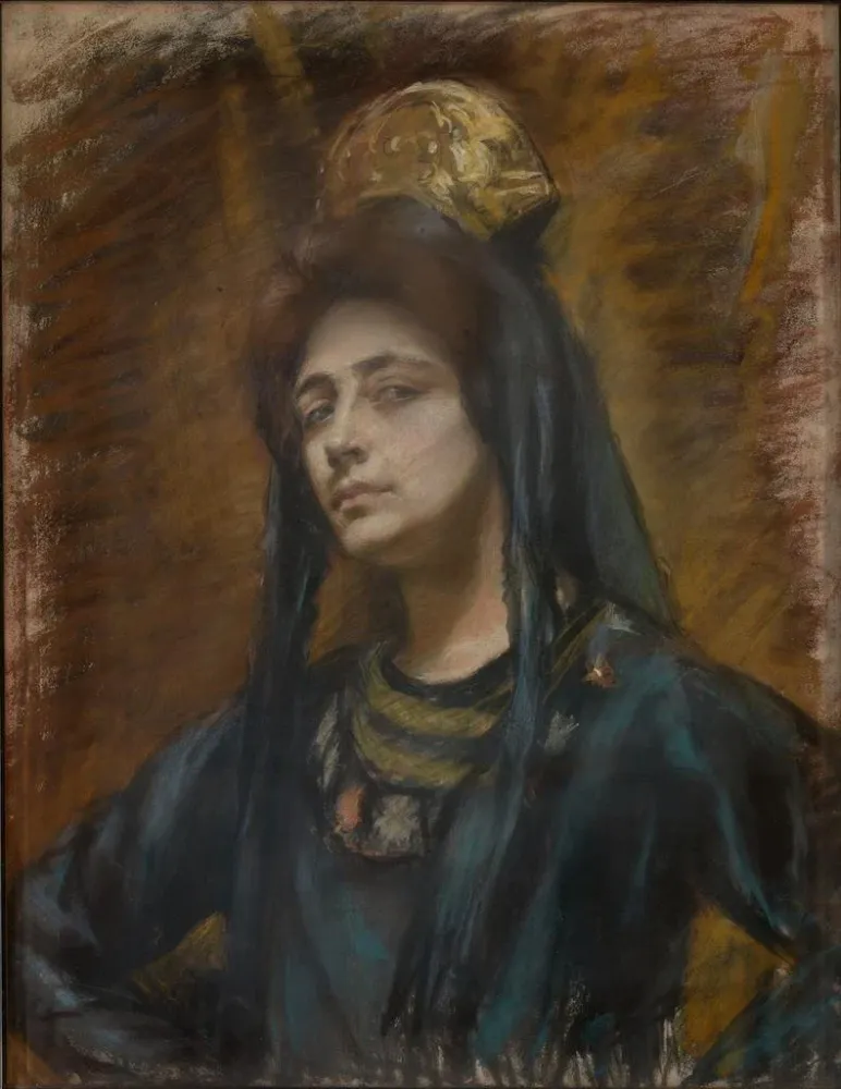 Spanisches Peigné-Gemälde - Alice Pike Barney | Kunstdruck