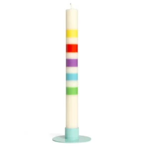 Stabkerze "Happy Birthday"