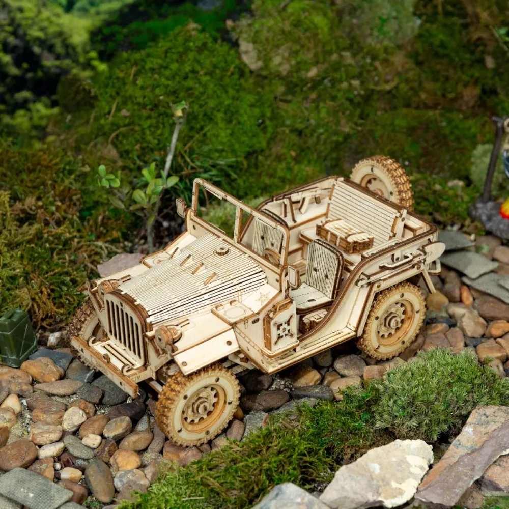 Steampunk decoration - Jeep DIY