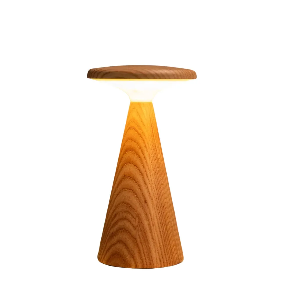 Sylva Tischleuchte - Large "Ash" • Gingko