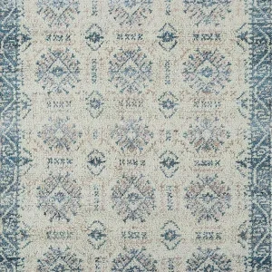 Teppich - 255 x 150 cm - hellblau