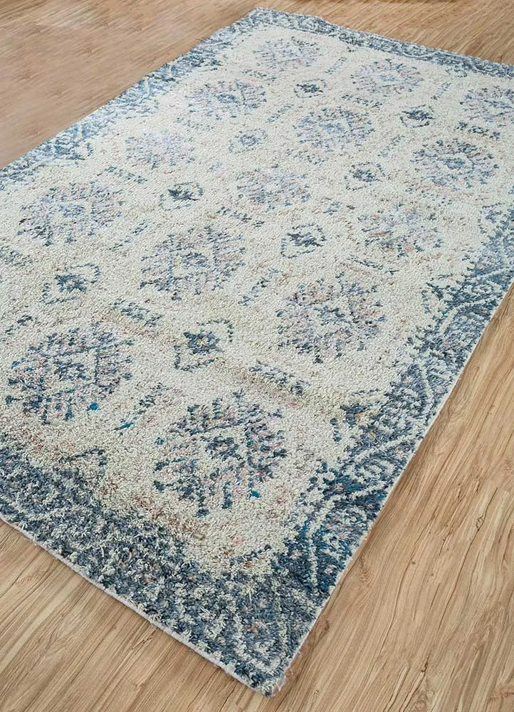 Teppich - 255 x 150 cm - hellblau
