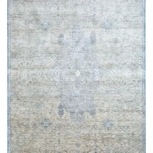 Teppich - 300 x 240 cm - blau